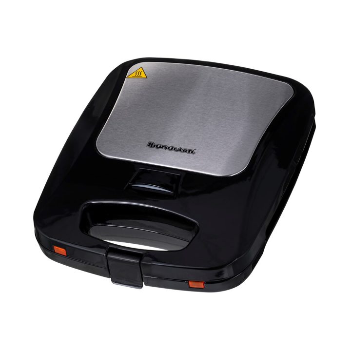 Toaster Ravanson OP-7050 Black Silver 1200 W
