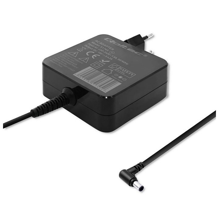 Qoltec 51745 power adapter/inverter Indoor 65 W Black