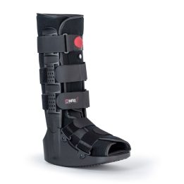 Long Ankle-Foot Orthosis AIR WALKER BASIC O-1182/S REHAFUND Black