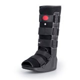 Long Ankle-Foot Orthosis AIR WALKER BASIC O-1182/S REHAFUND Black