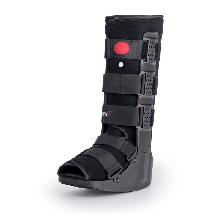 Long Ankle-Foot Orthosis AIR WALKER BASIC O-1182/S REHAFUND Black