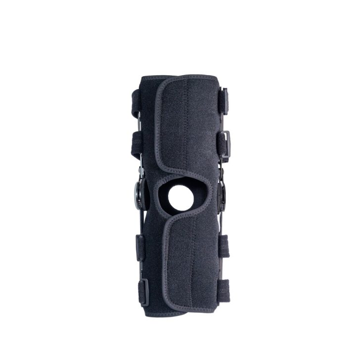 Long Open Knee Brace Stabilmax O-1243/4XL REHAFUND Black