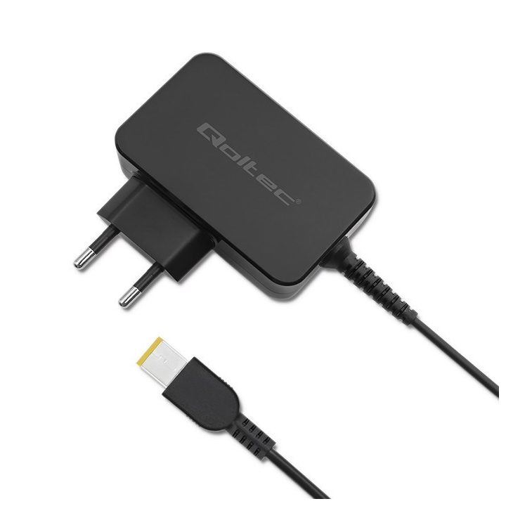 Qoltec 51035 power adapter/inverter Indoor 45 W Black