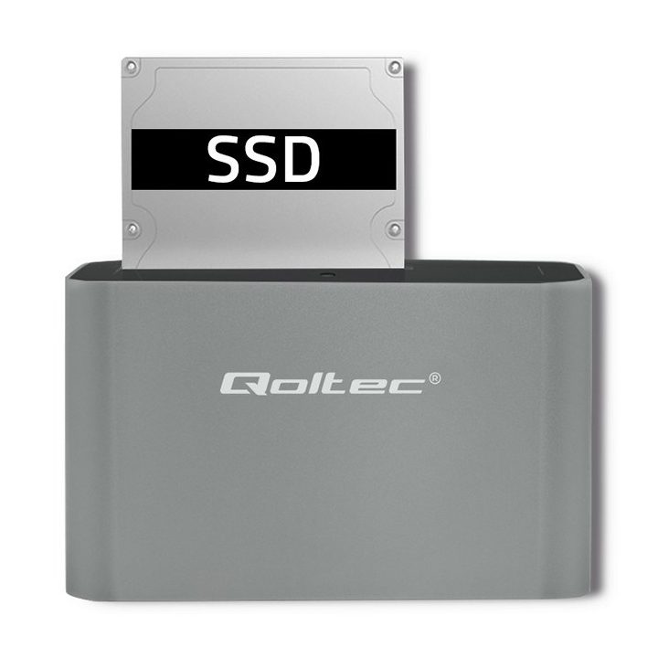 Qoltec 5315 Docking station HDD/SSD | 2.5 /3.5 SATA | USB 3.0