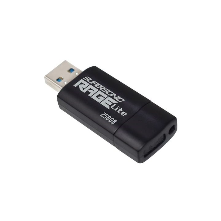 Flashdrive PATRIOT Rage Lite 1TB 120 MB/S USB 3.2 retractable Black (PEF1TBRLB32U)