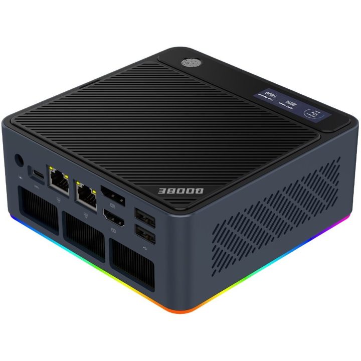 Qoobe U155H Mini PC with Core Ultra 7 155H/16GB/512GB SSD/Windows 11 Pro black (branded as Morefine)