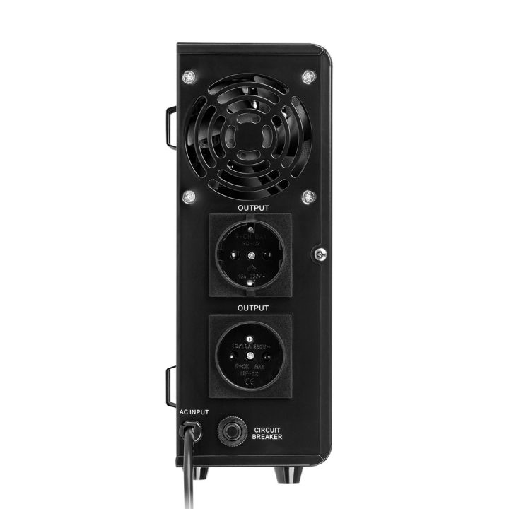 Rebel POWER-800 Wall-Mounted Emergency Power Supply – a pure sine wave inverter with a 12V charging function 230V 800VA/500W