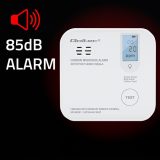 Qoltec 52577 Wireless Carbon monoxide (CO) sensor with battery | sensor service life 10 years | alarm 85dB | LED