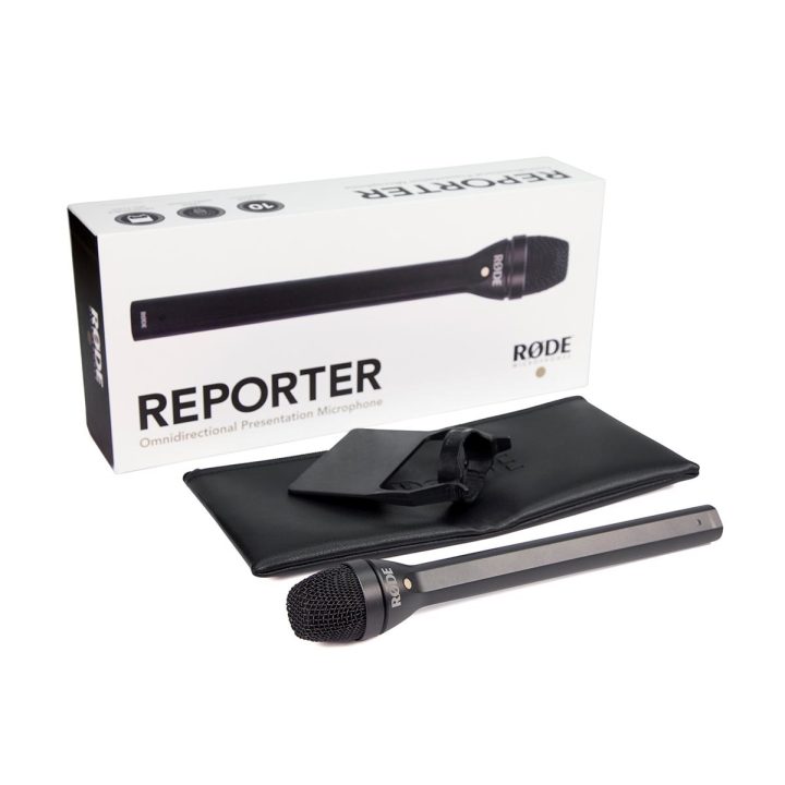 RODE Reporter Black Interview microphone