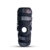 Long Open Knee Brace Stabilmax O-1243/XL REHAFUND Black