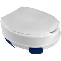Raising toilet cap with flapper KATE 11 cm