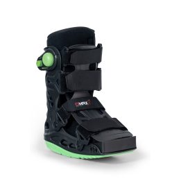 Short Ankle-Foot Orthosis AIR WALKER DUO SHORT O-1185/M REHAFUND Black