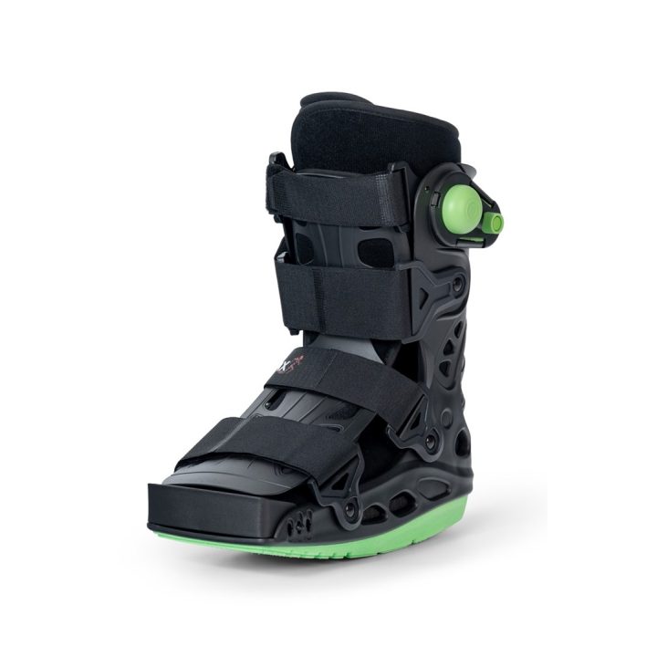 Short Ankle-Foot Orthosis AIR WALKER DUO SHORT O-1185/M REHAFUND Black