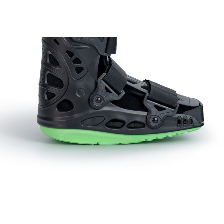 Short Ankle-Foot Orthosis AIR WALKER DUO SHORT O-1185/M REHAFUND Black