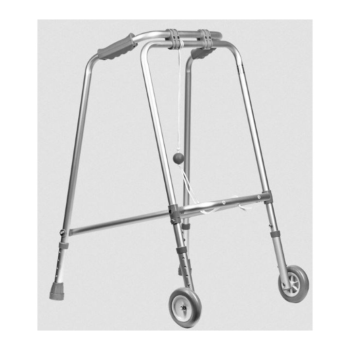RF-100 Silver Aluminium Rehabilitation Walking Frame