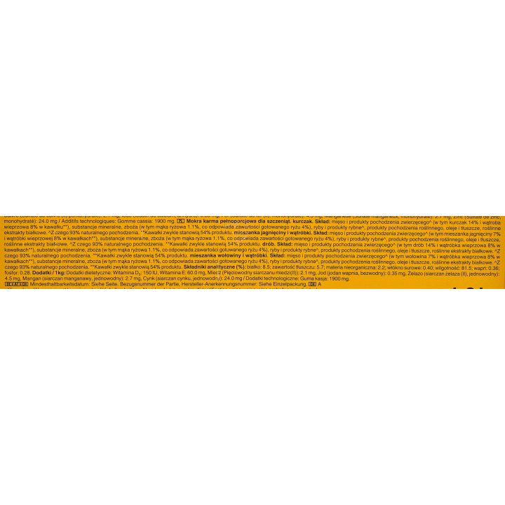 PEDIGREE Junior Selection Mix - Wet dog food - 12x100 g