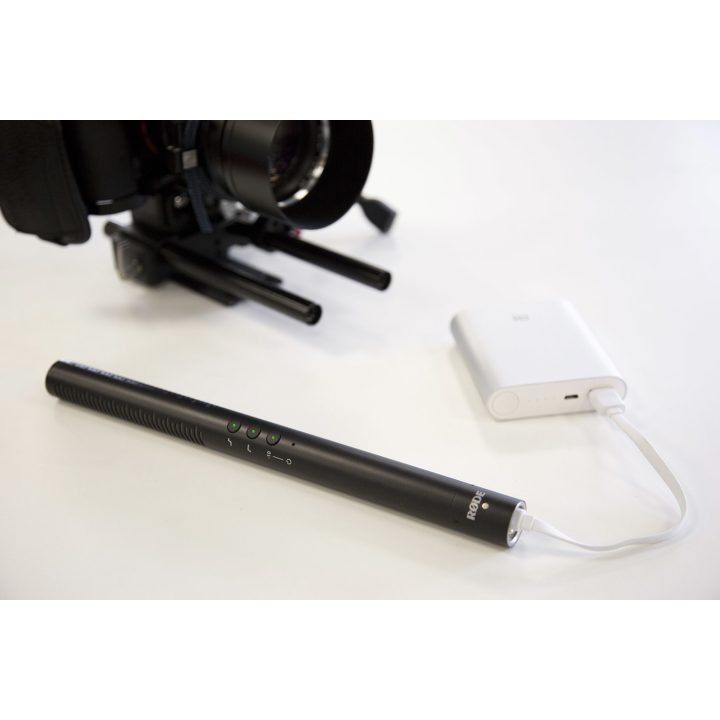 RODE NTG-4+ microphone Black Digital camera microphone