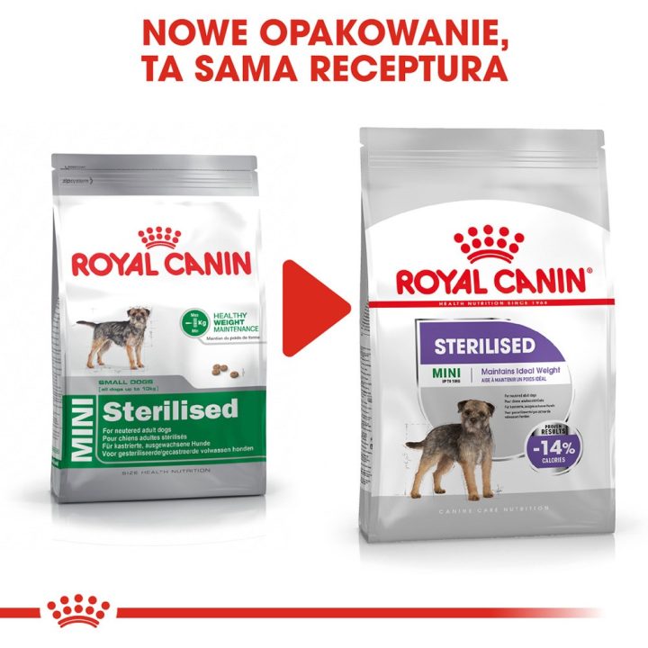 Royal Canin CCN MINI STERILISED - dry food for adult dogs - 3kg