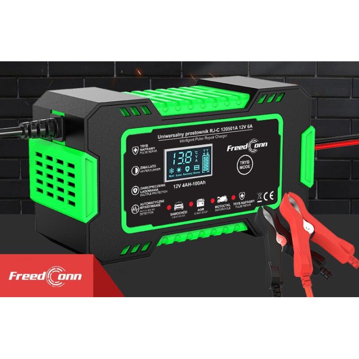 FreedConn RJ-C 120501A 12V 6A battery charger
