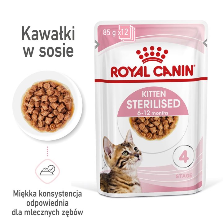 Royal Canin Sterilised Gravy 12x85g