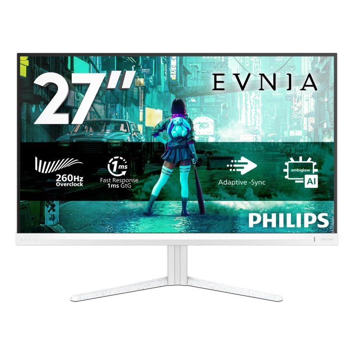 Philips 27M2N3201PL/00 computer monitor 68.6 cm (27 ) 1920 x 1080 pixels Full HD LCD White