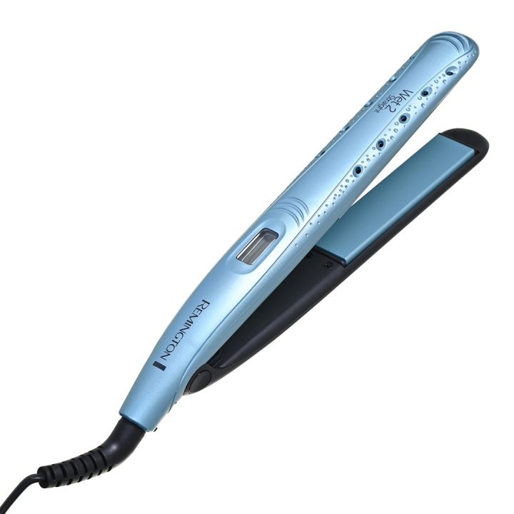 Remington S7300 hair styling tool Straightening iron Warm Black Blue