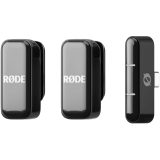 RODE Wireless Micro - 2-channel digital wireless system USB-C black