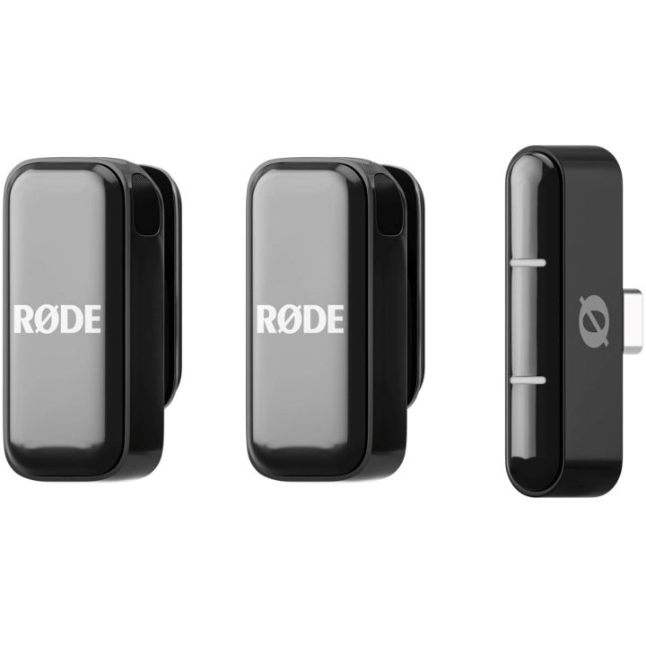 RODE Wireless Micro - 2-channel digital wireless system USB-C black