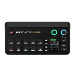 RODECaster Video S - video and audio production console black