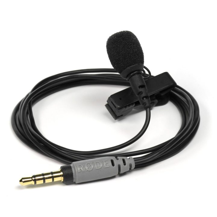 RODE smartLav+ Black Lavalier/Lapel microphone