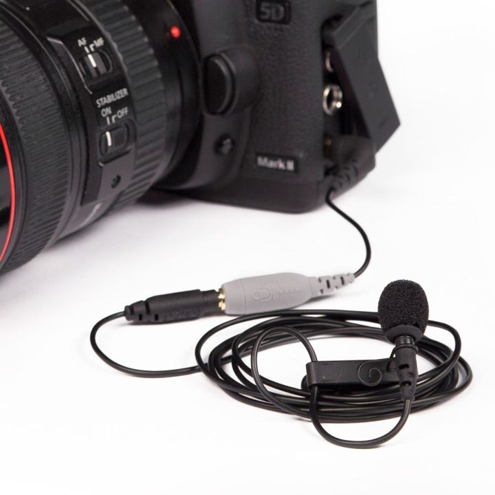 RODE smartLav+ Black Lavalier/Lapel microphone