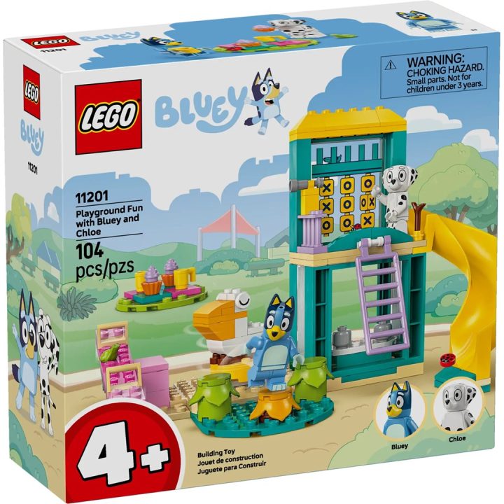 LEGO BLUEY 11201 Divertimento al parco giochi con Bluey e Chloe