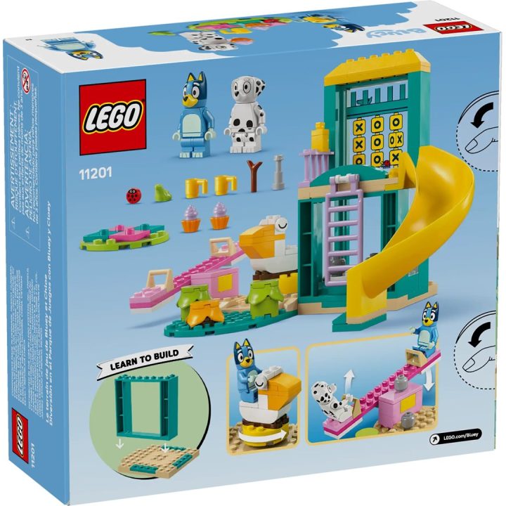 LEGO BLUEY 11201 Divertimento al parco giochi con Bluey e Chloe
