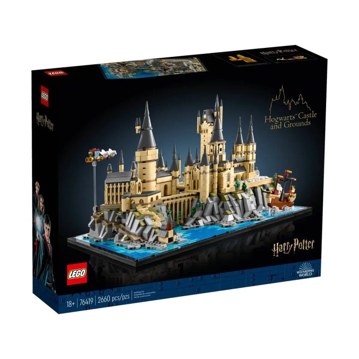 LEGO HARRY POTTER 76419 CASTELLO DI HOGWARTS E TERRENI