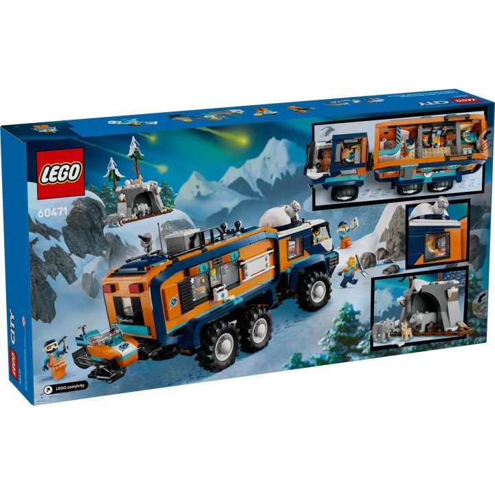 LEGO CITY 60471 Camion laboratorio scientifico Arctic Explorer