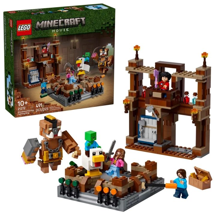 LEGO MINECRAFT 21272 Arena di Battaglia della Mansion nel Bosco