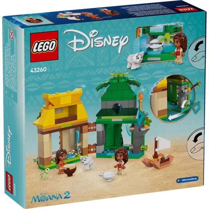 LEGO DISNEY 43260 L'Isola Divertente di Moana