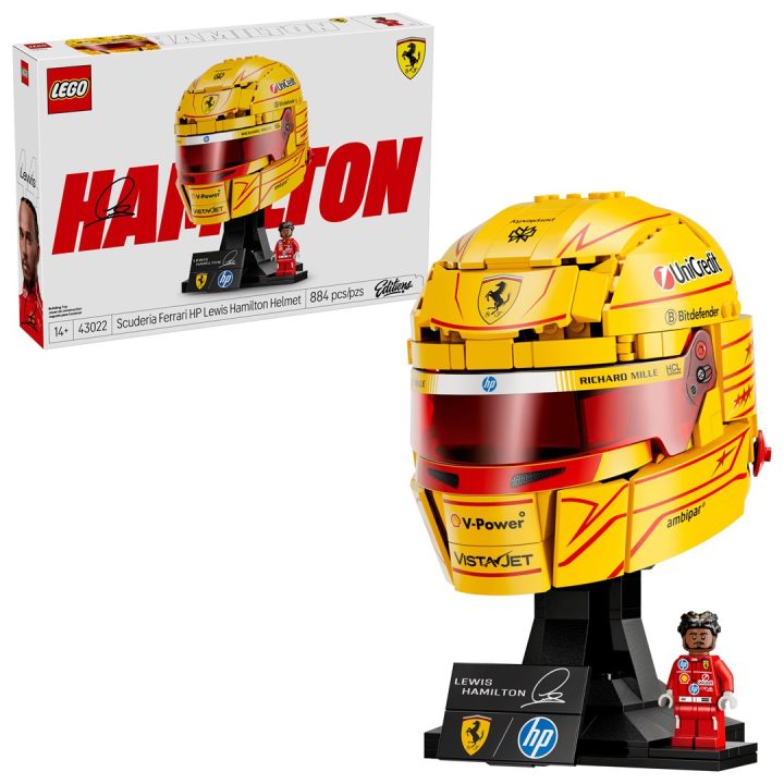 LEGO EDITIONS 43022 Scuderia Ferrari HP Casco Lewis Hamilton