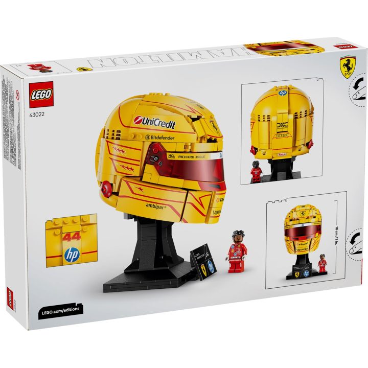 LEGO EDITIONS 43022 Scuderia Ferrari HP Casco Lewis Hamilton