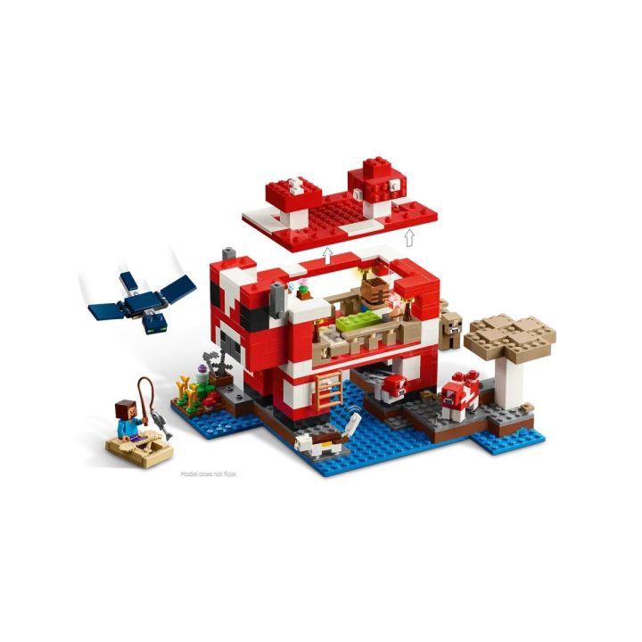 LEGO MINECRAFT 21270 La Casa dei Mooshroom