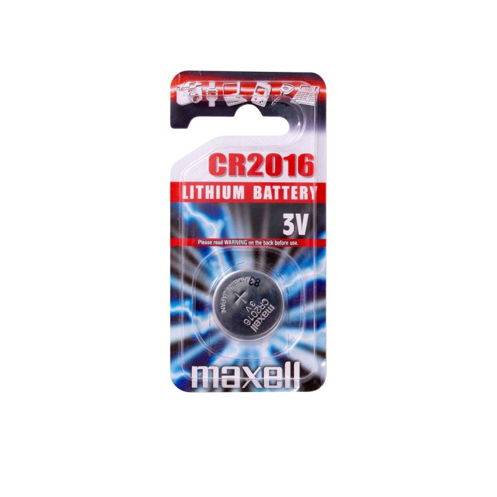 Maxell 11239100 Batteria domestica batteria monouso CR2016 Litio-Manganese Dioxide (LiMnO2)