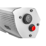 Radiatore 2000W IP55 elemento riscaldante lampada alogena dorata pilota regolazione potenza 2 livelli NEO Tools