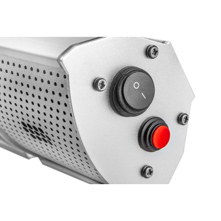 Radiatore 2000W IP55 elemento riscaldante lampada alogena dorata pilota regolazione potenza 2 livelli NEO Tools