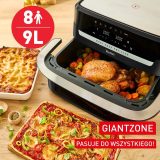 Tefal Dual Easy Fry Flex EY9228 9 L friggitrice ad aria calda autonoma 2700 W nero acciaio inox