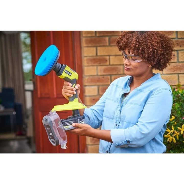 RYOBI 18V R18CPS-0 Rotary Brush Yellow-Black