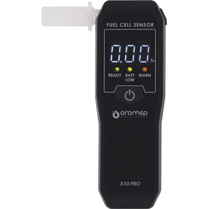 Oromed ALK_ORO-X10 PRO etilometro 0 - 4% 0.05% nero