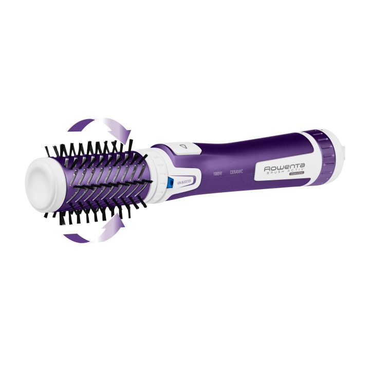 Rowenta CF9530 hair styling tool Hot air brush Steam Purple White 1000 W 1.8 m