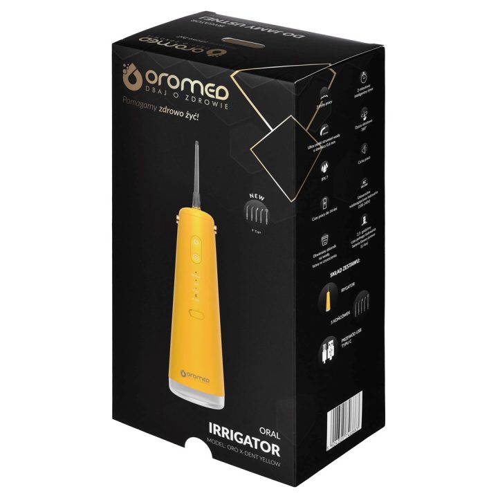 Professionale Oral Irrigator Oromed ORO-X DENT YELLOW