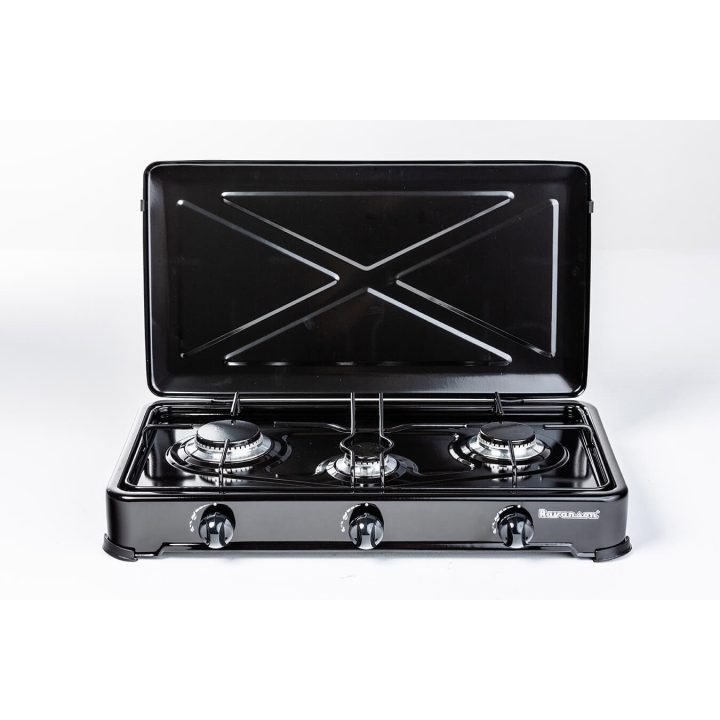Countertop Hob Gas Ravanson K-03TB [white 3 zone(s)]