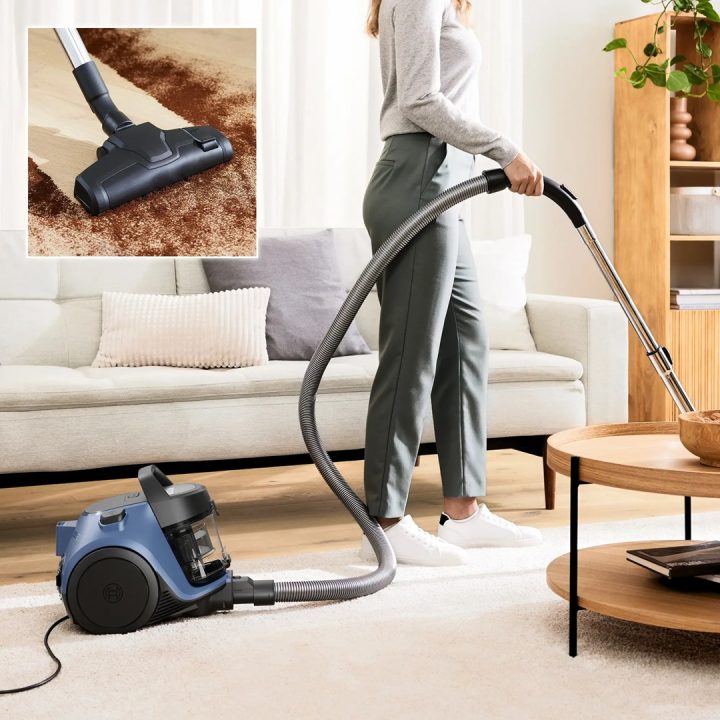 Bosch Serie 2 BGC05LBU2 aspirapolvere 1.5 L Cilindro aspirapolvere Secco 700 W Senza sacchetto